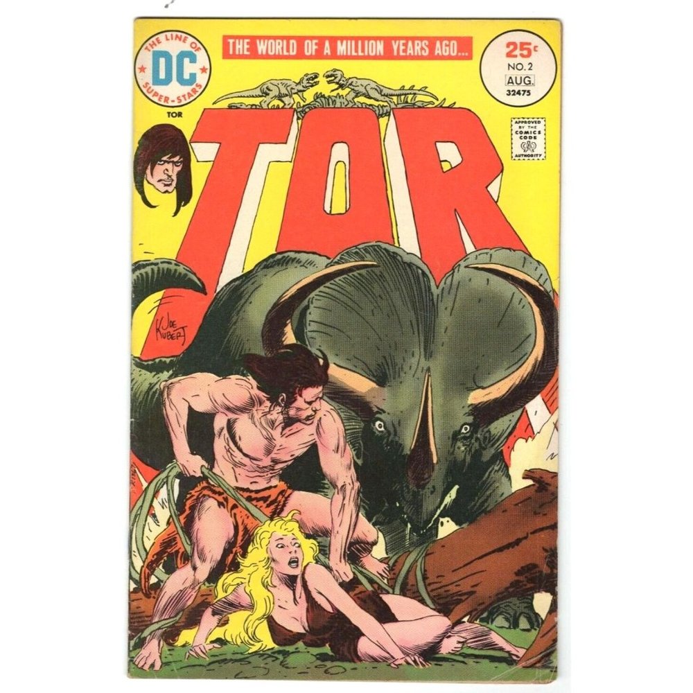 Comic Book DC The Line Of Super Stars Tor Aug. #2 32475 Vintage